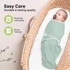 3-Pack Soothe Baby Swaddle Sacks 0-3 Months, Sage - Swaddles - 7