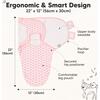 3-Pack Soothe Baby Swaddle Sacks 0-3 Months, Blossom - Swaddles - 2