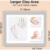 Solo Baby Hand and Footprint Kit, Cloud Gray - Wall Décor - 4