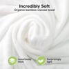 Cuddle Organic Baby Hooded Towel, Polar - Bath Towels - 2