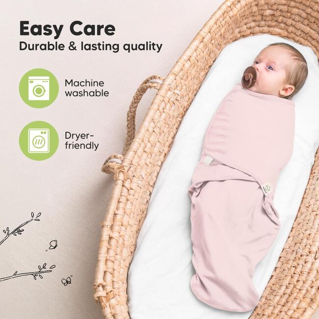 3-Pack Soothe Baby Swaddle Sacks 0-3 Months, Candy - Swaddles - 7