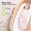 3-Pack Soothe Baby Swaddle Sacks 0-3 Months, Blossom - Swaddles - 7