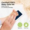 2-Pack Inkless Ink Pads for Baby Footprint & Paw Print Kit, Navy - Frames - 4
