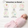 3-Pack Soothe Baby Swaddle Sacks 0-3 Months, Blossom - Swaddles - 8