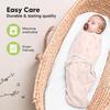 3-Pack Soothe Baby Swaddle Sacks 0-3 Months, ABC Land Rose - Swaddles - 7
