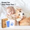4-Pack Inkless Ink Pads for Baby Footprint & Paw Print Kit, Candy - Frames - 5