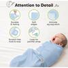 3-Pack Soothe Baby Swaddle Sacks 0-3 Months, ABC Land Cloud - Swaddles - 8
