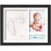 Noel Baby Handprint & Footprint Keepsake Frame, Onyx Black - Wall Décor - 1 - thumbnail
