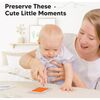 4-Pack Inkless Ink Pads for Baby Footprint & Paw Print Kit, Candy - Frames - 7