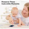 2-Pack Inkless Ink Pads for Baby Footprint & Paw Print Kit, Navy - Frames - 7