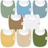 8-Pack Urban Drool Bibs Set for Baby Boys and Girls, Daybreak - Bibs - 1 - thumbnail