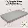 2-Pack Soothe Fitted Crib Sheet, Storm - Crib Sheets - 3