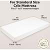 2-Pack Soothe Fitted Crib Sheet, Rose - Crib Sheets - 3