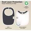 8-Pack Urban Drool Bibs Set for Baby Boys and Girls, Basics - Bibs - 3