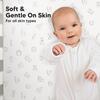 2-Pack Soothe Fitted Crib Sheet, ABC Land Sky - Crib Sheets - 4