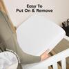 2-Pack Soothe Fitted Crib Sheet, Soft White - Crib Sheets - 6