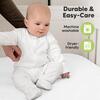 2-Pack Soothe Fitted Crib Sheet, Soft White - Crib Sheets - 7