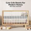 2-Pack Soothe Fitted Crib Sheet, Storm - Crib Sheets - 8