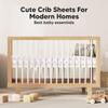 2-Pack Soothe Fitted Crib Sheet, DreamLand - Crib Sheets - 8