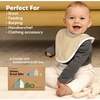8-Pack Urban Drool Bibs Set for Baby Boys and Girls, Daybreak - Bibs - 7