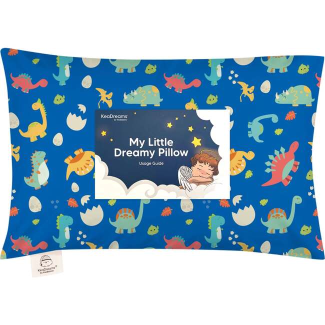 13X18 Toddler Pillow with Pillowcase for Sleeping, DinoWorld