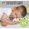 13X18 Toddler Pillow with Pillowcase for Sleeping, Happy Dino - Nursing Pillows - 2