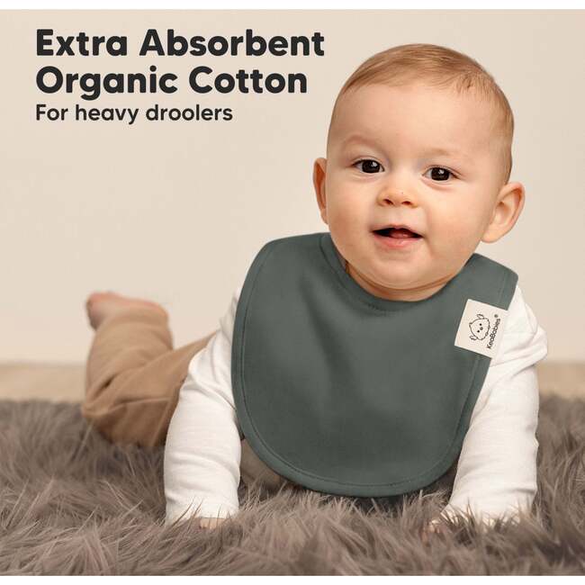 8-Pack Urban Drool Bibs Set for Baby Boys and Girls, Cruise - Bibs - 5