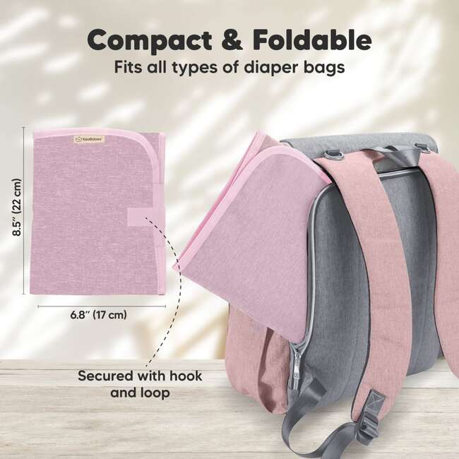 Swift Diaper Portable Changing Pad for Baby, Sweet Pink - Changing Pads - 2