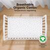2-Pack Soothe Fitted Crib Sheet, ABC Land Rose - Crib Sheets - 2