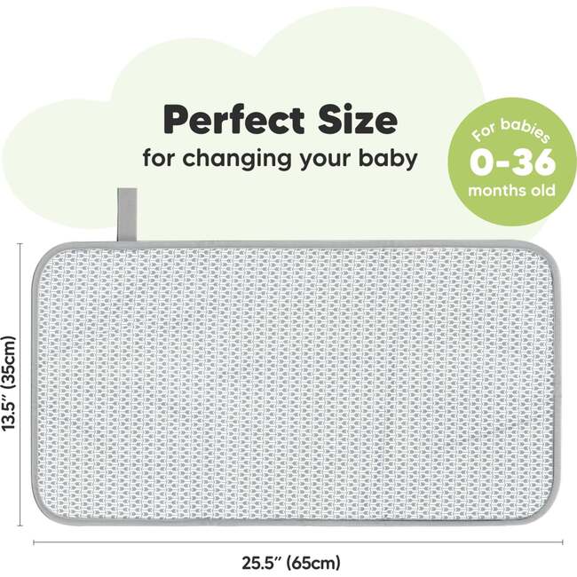 Swift Diaper Portable Changing Pad for Baby, Gray Mod - Changing Pads - 3