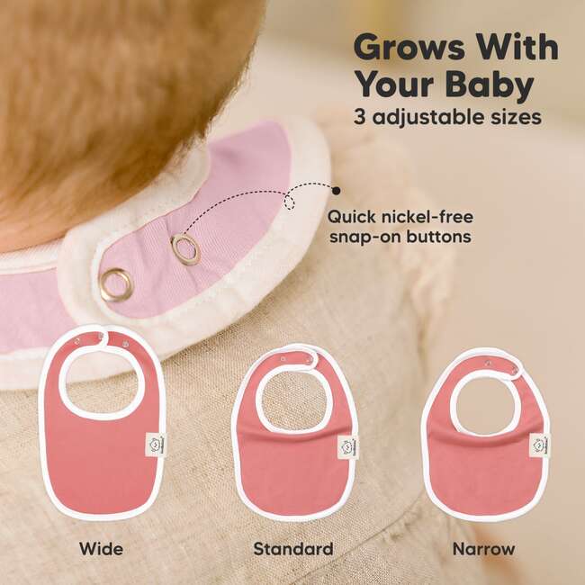 8-Pack Urban Drool Bibs Set for Baby Boys and Girls, Spring - Bibs - 4