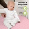2-Pack Soothe Fitted Crib Sheet, ABC Land Rose - Crib Sheets - 7