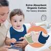 8-Pack Urban Drool Bibs Set for Baby Boys and Girls, Inspire - Bibs - 5