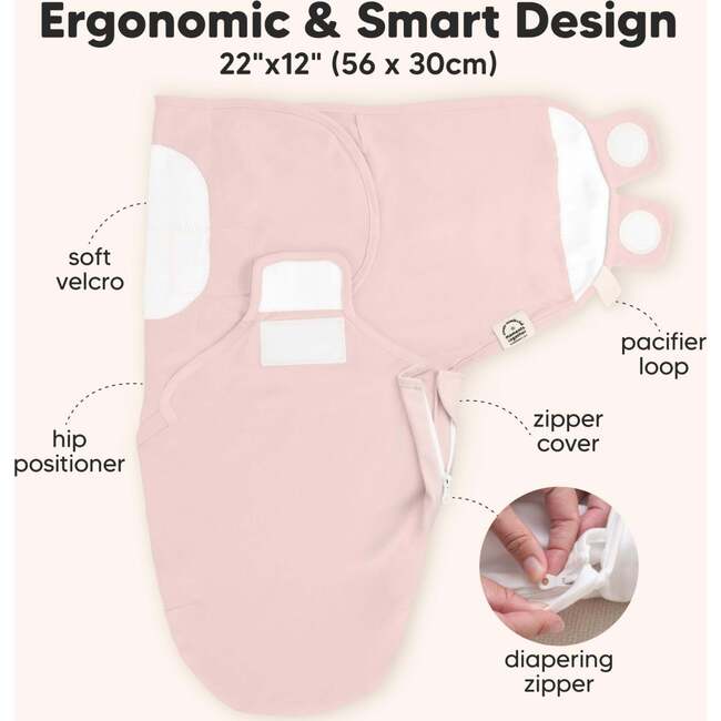3-Pack Soothe Zippy Baby Swaddle Sleep Sack Newborn 0-3 Months, Daffodil - Swaddles - 3