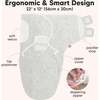 3-Pack Soothe Zippy Baby Swaddle Sleep Sack Newborn 0-3 Months, Aspire - Swaddles - 3