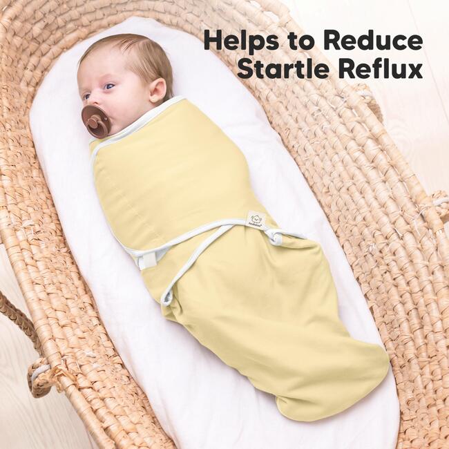 3-Pack Soothe Zippy Baby Swaddle Sleep Sack Newborn 0-3 Months, Daffodil - Swaddles - 7