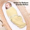 3-Pack Soothe Zippy Baby Swaddle Sleep Sack Newborn 0-3 Months, Daffodil - Swaddles - 7