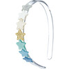 Mini Stars Pealized Blue Headband - Headbands - 1 - thumbnail