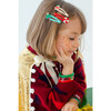 Tree Candy Gingerbread Snap Clips - Hair Accessories - 2