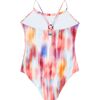 Ikat Flower One Piece, Multicolor - One Pieces - 2