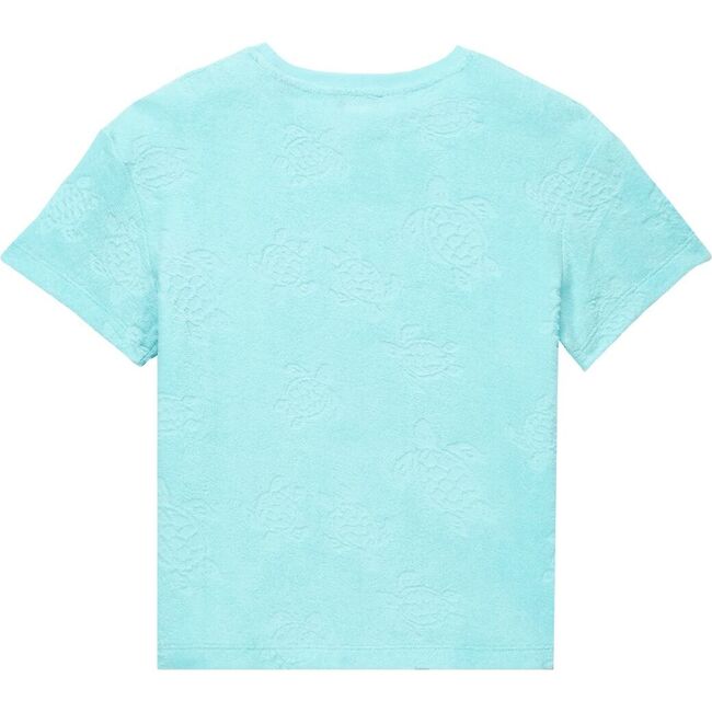 Jacquard Terry Turtle T-Shirt, Thalassa - Sweatshirts - 3