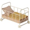 METAL COT-BED + BEDDING - Plush - 1 - thumbnail