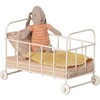 METAL COT-BED + BEDDING - Plush - 2