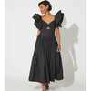 Women's Piper Midi Dress, Black - Dresses - 2