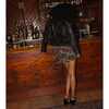 Women's Maeve Leather Jacket, Black - Jackets - 5