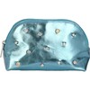 Candy Gem Oval Cosmetic Bag, Blue - Bags - 1 - thumbnail