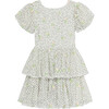 Rose Embroidery Dress, Dots - Dresses - 2