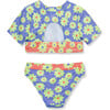 Metallic Daisies Swimsuit, Multi - Two Pieces - 3