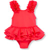 Baby Skirted Swimsuit, Pink - One Pieces - 1 - thumbnail