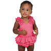 Baby Skirted Swimsuit, Pink - One Pieces - 2
